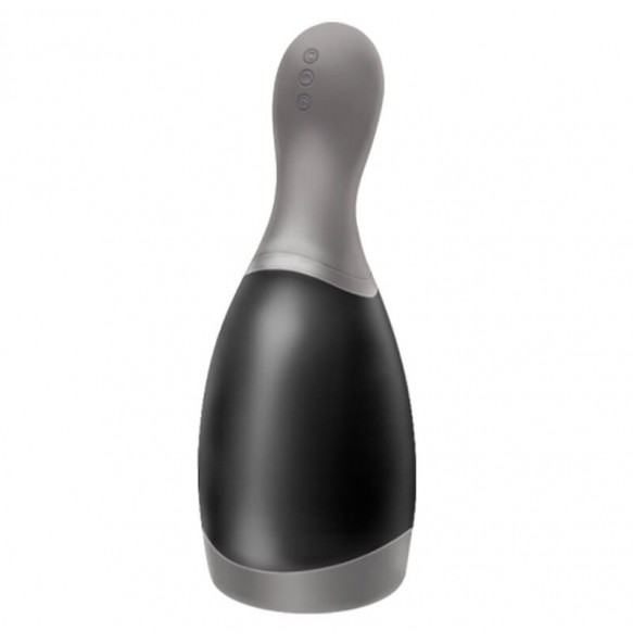 PRETTY LOVE - Air Pressure Sensor Masturbation Cup (Chargeable - Gray)